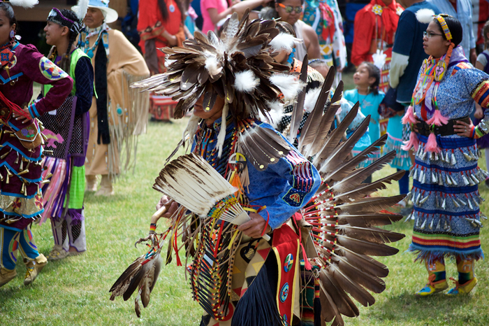 Dancers at Williams Lake Pow Wow