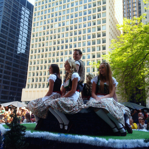 Parade during Ferris Fest