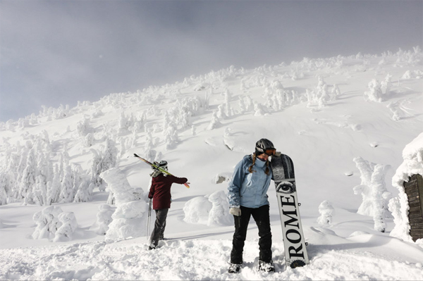 Hanging out at Baldy Mountain Resort