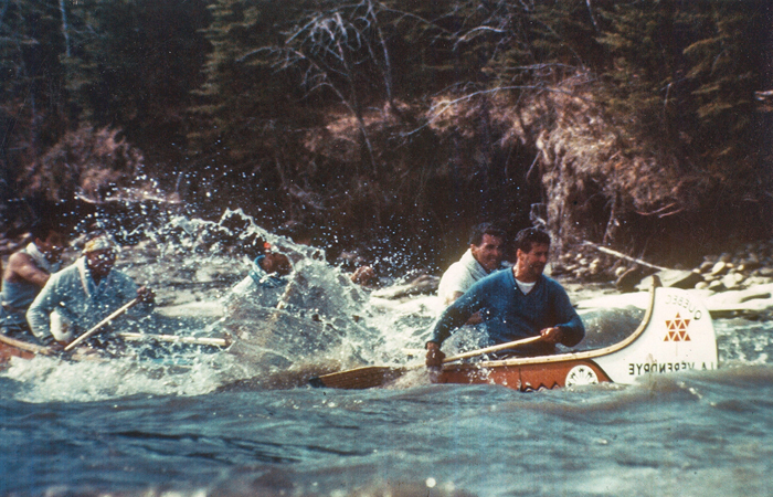 Rapids near Rocky Mountain House