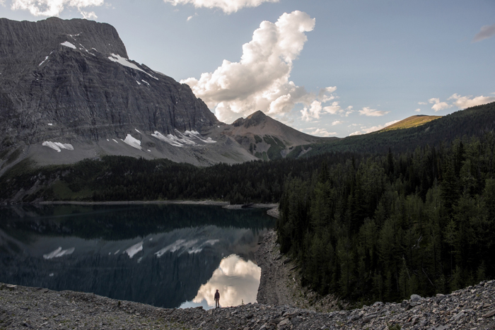 Hiking in Radium