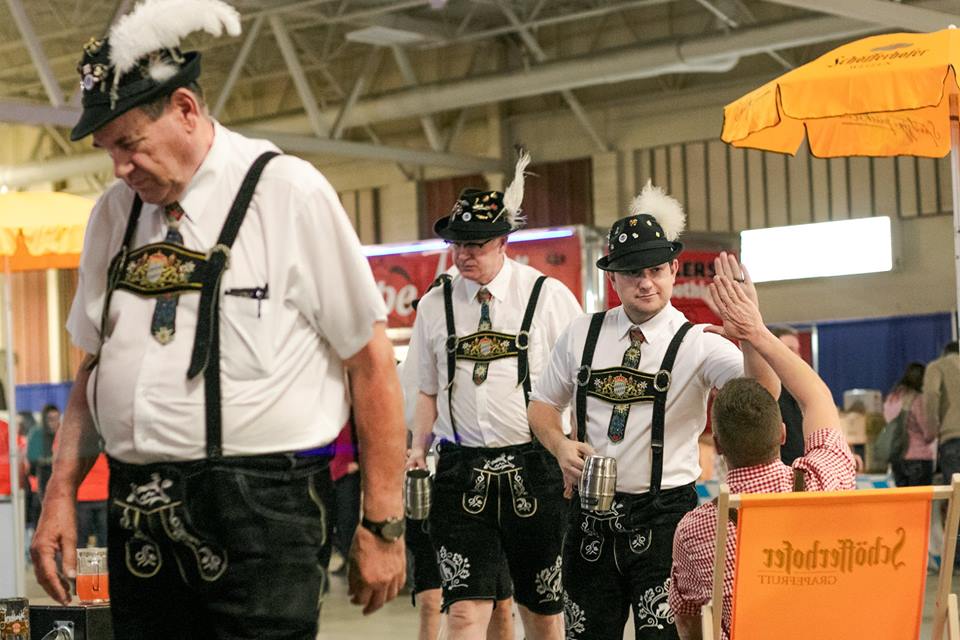 Attendees of Oktoberfest YQL