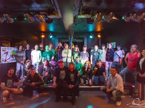 Participants from Battle of the Bands in Port Alberni