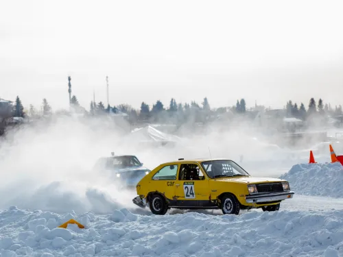 Winter Festival of Speed Lac La Biche Alberta Cora De Vos