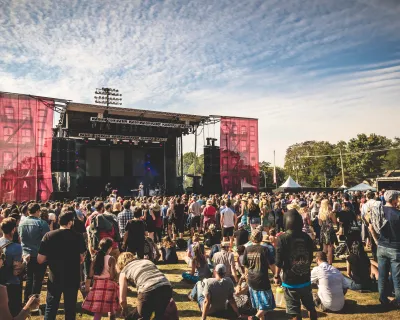 Rifflandia main stage Victoria BC
