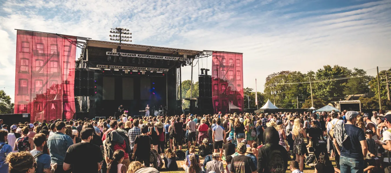 Rifflandia main stage Victoria BC