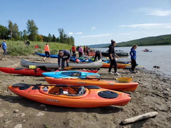 Paddle the Peace Peace River AB