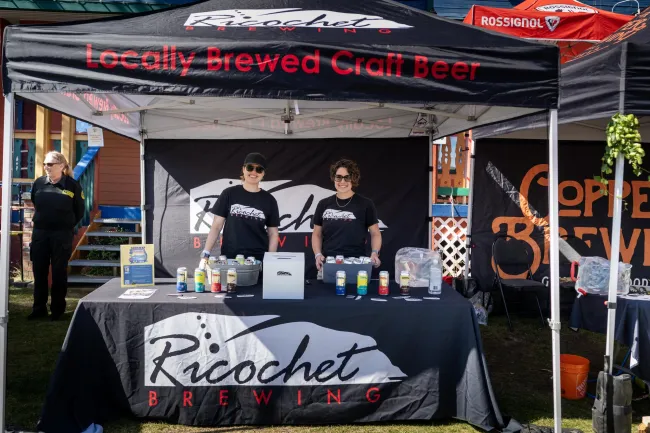 Ricochet Brewing at SilverStar Beer and Cider Fest Liane Viau photo