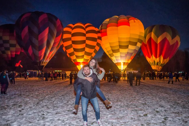 Vernon BC Vernon Winter Carnival Balloons Madeline Williams