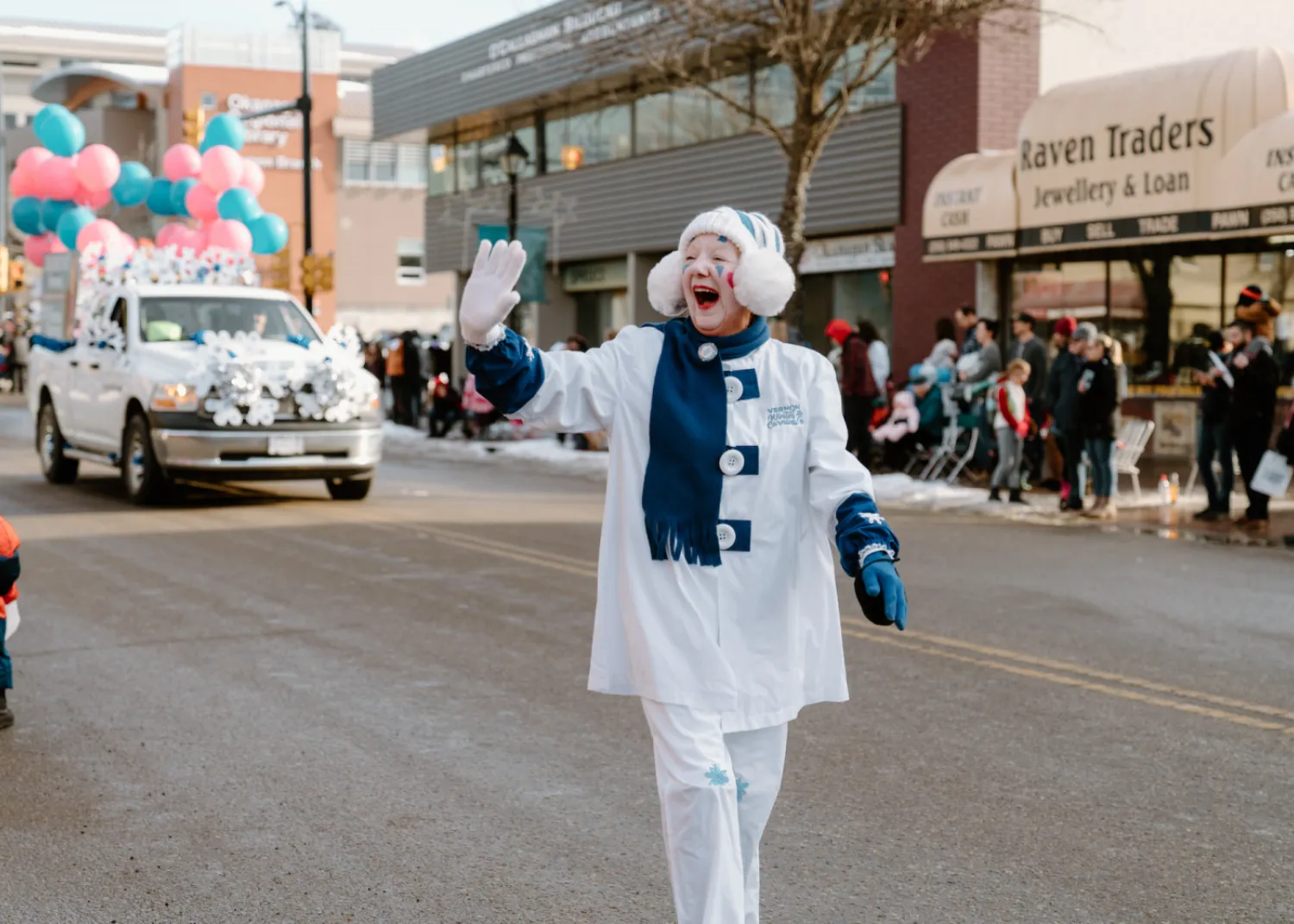 A "Jopo" in the parade. A "Jopo" in the parade.